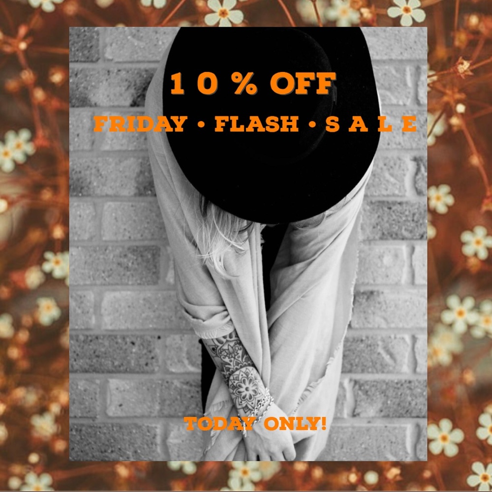 10% Off Today Only!